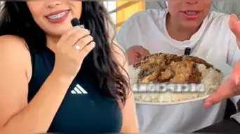 Tiktoker COME MENÚ de 3 soles en comedor popular y DESATA CRÍTICAS: "Le quitas comida a quien realmente lo necesita"