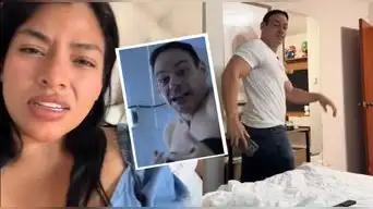 Mark Vito es SORPRENDIDO imitando a la UCHULÚ con ropa femenina y su novia queda en SHOCK al verlo: "¿Qué estás haciendo?"