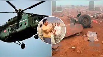 Arequipa: Perrito sobrevive a caída de helicóptero FAP; fue hallado cuidando el cuerpo de su dueño