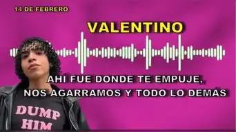 Tiktoker Valentino ACEPTA que EMPUJÓ a joven que lo DENUNCIÓ por AGRESIÓN: “Me han roto el hueso”