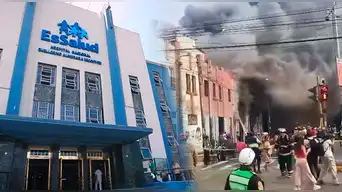 Maternidad y Banco de Sangre del Hospital Almenara AFECTADOS por fuerte INCENDIO: ¿Habrá atención?