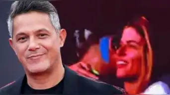 Alejandro Sanz y Stephanie Cayo se AGARRAN DE LA MANO y dan efusivo ABRAZO en pleno concierto: ¿Confirmaron su relación?