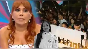 Magaly Medina EXPLOTA contra su reportero en pleno EN VIVO por IMPENSADO comentario en marcha por Lizeth Marzano: "Estos chicos...."