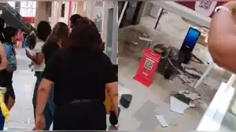 Cae techo del Mallplaza Bellavista y asistentes huyen aterrorizados del lugar: Estas son las IMPACTANTES IMÁGENES