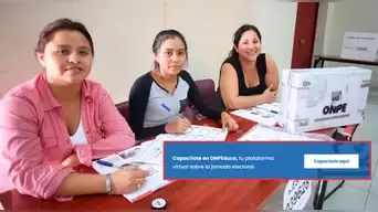 ¿Te toca ser miembro de mesa? No esperes al final y regístrate AQUÍ en la capacitación virtual de la ONPE