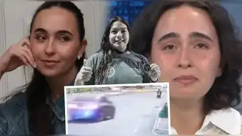 Francesca Montenegro LLORA y revela si se CORTÓ el cabello para no ser identificada como COPILOTO de Adrián Villar durante atropello