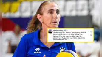 Natalia Málaga hace FUERTE CONFESIÓN y revela que CLUB PERUANO le debe desde hace 4 AÑOS: "A mí no me pagaron..."