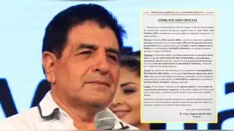 Nílver Huárac lanza COMUNICADO tras sentencia de 9 años de PRISIÓN EFECTIVA en su contra: “No se encuentra firme”