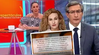 Rebeca Escribens presenta DELANTE de Federico Salazar noticia de su RUPTURA con Katia Condos y él tiene IMPENSADA reacción