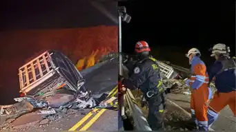 Lluvias torrenciales provocan colpaso de puente en Áncash: vehículo queda atrapado y dejó un fallecido