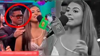 Christian Domínguez INCOMODA a cantante de Puro Sentimiento al agarrarla SIN AUTORIZACIÓN y usuarios dicen: "Karla en UCI"