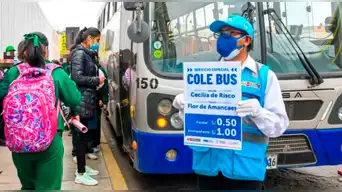 Confirmado | “Cole Bus” VUELVE este 16 de marzo: ATU habilita buses especiales para escolares de estos colegios
