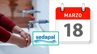 Confirmado | Sedapal suspenderá el servicio de agua este 18 de marzo en Lima: revisa si tu zona está en la lista y horarios
