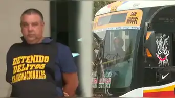 Detienen a conductor de empresa Eureka acusado de exigir pagos ilegales a sus compañeros transportistas