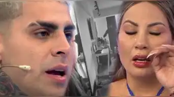 Pamela López aparece en hotel con hombre que NO ES Paul Michael y él 'EXPLOTA' en pleno EN VIVO al verlo: "¿Por qué entra a tu cuarto?"