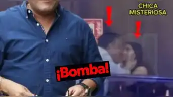 Estas son las imágenes del ampay de Juan Carlos Orderique besando a joven misteriosa.