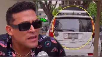 ¡AMPAY! Christian Domínguez es CAPTADO nuevamente en su 'auto rana' y él lo CONFIRMA ante las pruebas