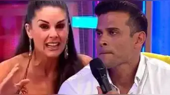 Rebeca Escribens ENFURECE con Christian Domínguez y le INCREPA EN VIVO por sus infidelidades tras AMPAY de Mario y Said: "Cara dura, eres del clan"