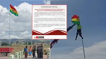 Cancillería peruana ROMPE EL SILENCIO tras polémico izamiento de bandera de Bolivia en territorio nacional: "En pleno..."
