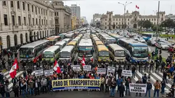 Gremios de transporte urbano en Lima y Callao anuncian PARO INDEFINIDO: ¿desde cuándo inicia esta medida?
