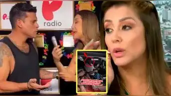 Karla Tarazona le tira una 'CACHETADA' a Christian Domínguez tras nuevo AMPAY con su 'PRIMA' en 'auto rana'