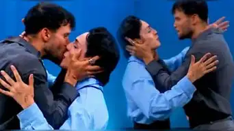 Fabio Agostini y tiktoker Kunno protagonizan INESPERADO momento al darse un BESO en la BOCA