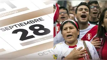 ¿Habrá feriado este 28 de septiembre por el Día del Himno Nacional? Esto dice el Gobierno