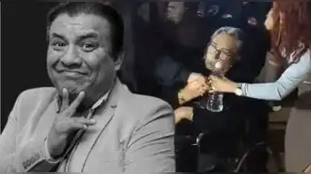 Jimmy Santi ENFURECE y se DESCOMPENSA por no poder ingresar al velorio de Manolo Rojas y es auxiliado en silla de ruedas