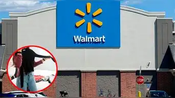 Terror en Walmart | Dos menores de edad fueron grabadas en un probador dentro del supermercado