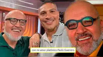 Beto Ortiz se REENCUENTRA con Paolo Guerrero y lanza SORPRESIVO MENSAJE: “Con mi amor platónico”