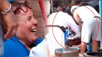 Mónica Torres pasa por dolorosa caída.