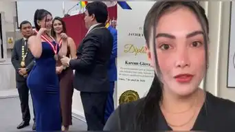 Karen Paniagua SE QUIEBRA tras críticas por recibir premio del Parlamento Andino: “No me avergüenzo de lo que hice, pero ya cambié"