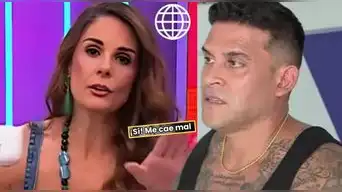 Rebeca Escribens FULMINA a Christian Domínguez al revelar que LE CAE MAL y le PROHÍBE el ingreso: "No te quiero ver por acá"