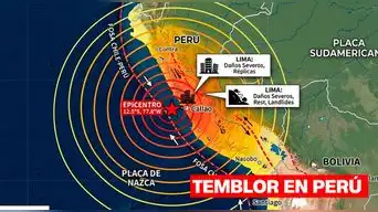 Temblor en Perú HOY, 13 de abril EN VIVO: ¿A qué hora fue y dónde ocurrió el último sismo?