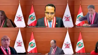 Abogado lanza insulto en plena sesión del JNE: 'Calla...', y Roberto Burneo responde con drástica advertencia