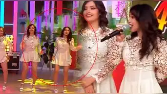 Nueva integrante de Corazón Serrano aparece EN VIVO por primera vez y fans NOTAN DETALLE: "Estuvo perdida..."