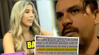 Yahaira Plascencia EXPLOTA y SE VA de entrevista al ser mencionada en denuncia contra Luis Fernando Rodríguez por presunta extorsión: "Hu..."