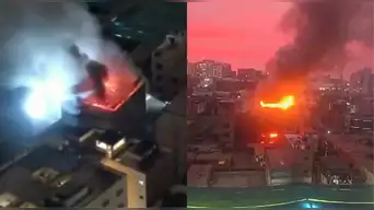 Voraz INCENDIO consumió almacén clandestino en Cercado de Lima: decenas de bomberos atendieron emergencia de código 3