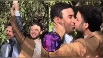 Bruno Ascenzo y Adrián Bello se dan el 'SÍ' en Cusco, su primer beso y baile como esposos: "Los declaro marido y marido"