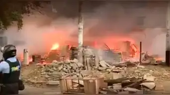 Incendio en San Martín de Porres: siniestro consume vivienda ubicada frente a un grifo