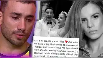Said Palao 'SACA PICA' de su PRIMER ANIVERSARIO de bodas con Alejandra Baigorria, pero ella tiene 'FRÍA' reacción : "Desde el inicio hasta el final..."