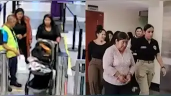 Cae clan familiar en Jorge Chávez: usaban a un bebé para traficar estupefacientes rumbo a España desde Lima