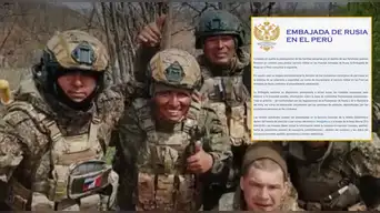 Embajada de Rusia se pronuncia tras caso de peruanos enviados a combate contra Ucrania: "El servicio militar..."