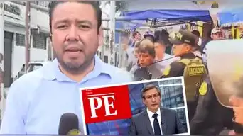 Reportero de América Noticias PIERDE LOS PAPELES en vivo y lanza tremenda lisura: "Martha, dame el pase pu..."