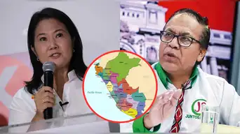 Avance electoral 2026 | 5 regiones del Norte respaldan a Keiko Fujimori y 3 del Sur a Roberto Sánchez: conoce cuáles son