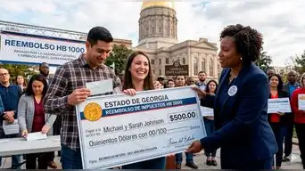 Buenas noticias | Entregarán cheque de hasta $500 en Georgia: Así puedes conocer si calificas en mayo 2026