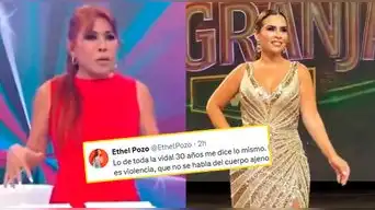 Magaly Medina arremete contra Ethel Pozo y la manda a “hacer dieta”: conductora responde indignada