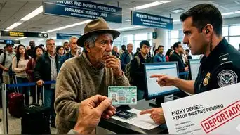 ¿Viajas con Green Card al extranjero? Estos son los errores que podrían hacerte PERDER la residencia permanente