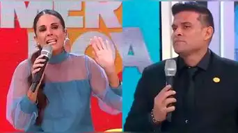 ¡LO DESTROZA EN VIVO! Rebeca Escribens arremete contra Domínguez y jura que jamás trabajaría con él: “¡Hipócrita y conchudo!”