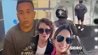 Christian Cueva llega con POLICÍAS a la casa de Pamela López luego de que su exsuegra le PROHÍBA auxiliar a su hija ENFERMA